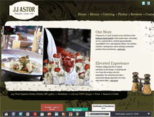 Tablet Screenshot of jjastorsrestaurant.com